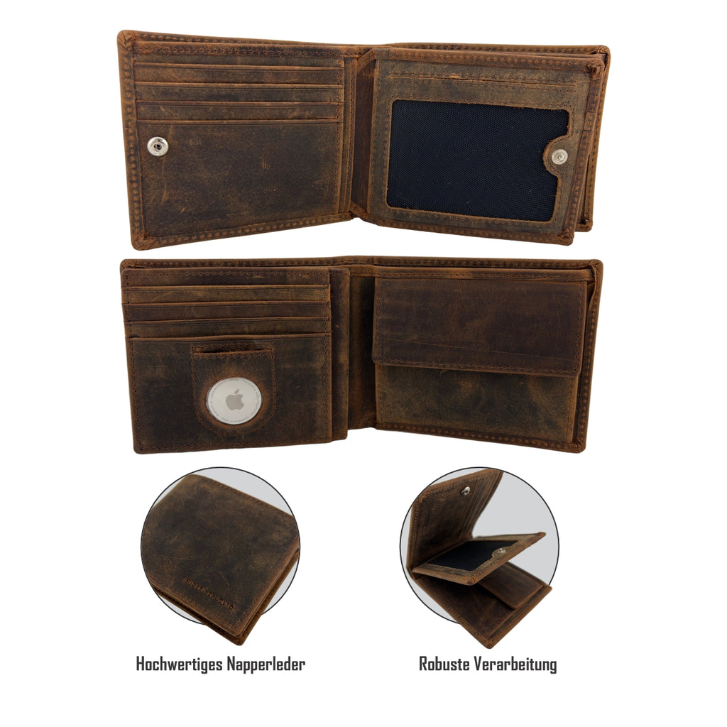 'Sydney' AirTag Wallet Hunter Braun