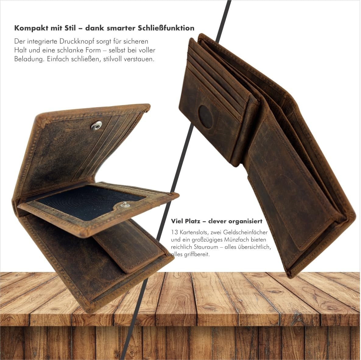 'Sydney' AirTag Wallet Hunter Braun