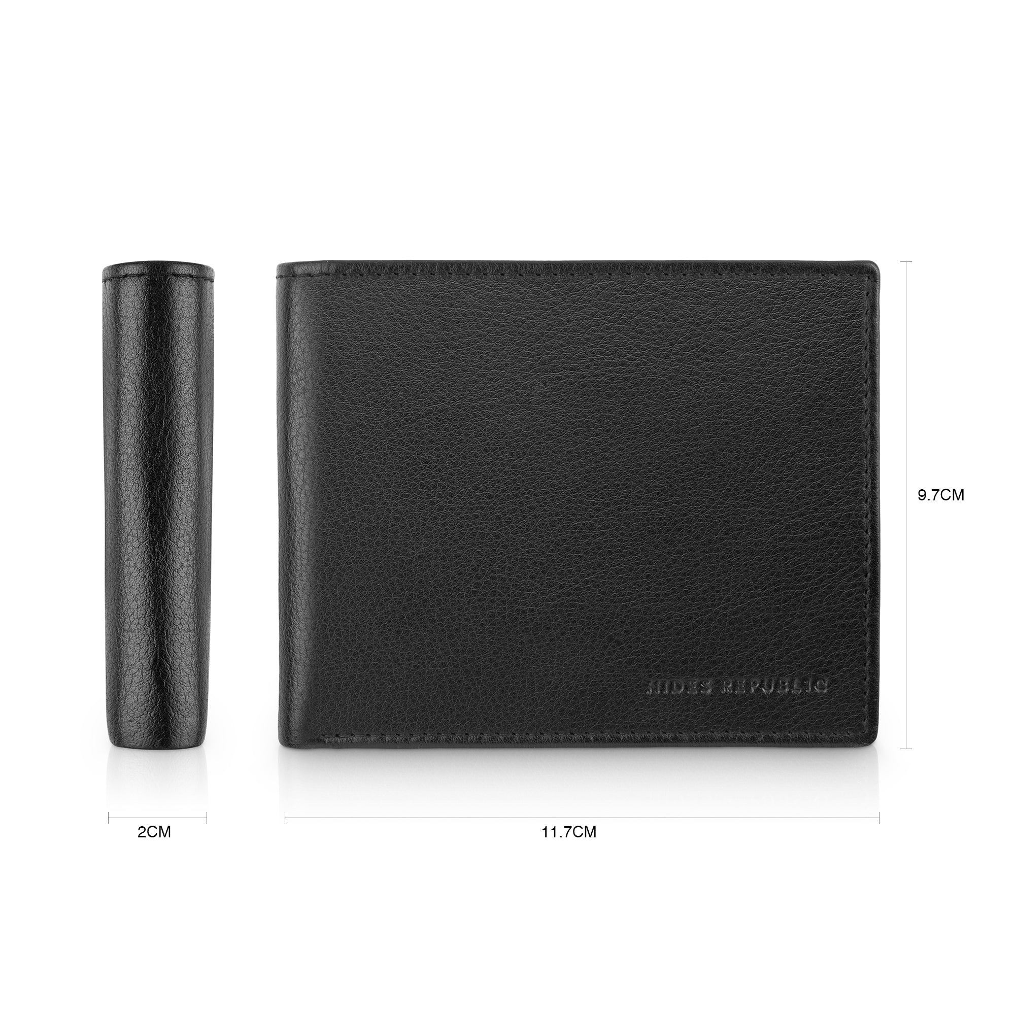 Sydney' AirTag Wallet Black